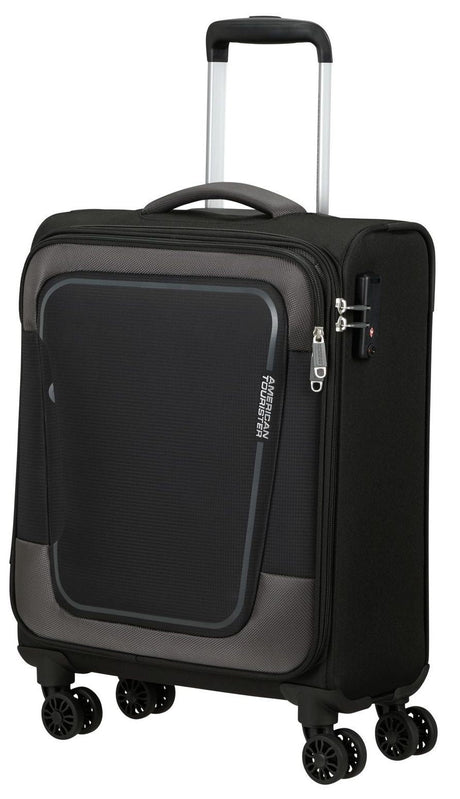 AMERICAN TOURISTER WALIZKA BLANDA EXTENSIBLE PULSONIC Kabinowy 55CM