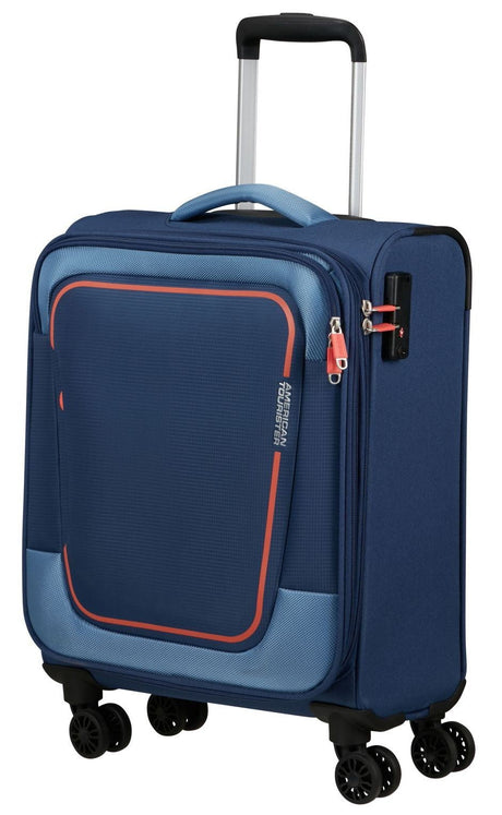 AMERICAN TOURISTER WALIZKA BLANDA EXTENSIBLE PULSONIC Kabinowy 55CM