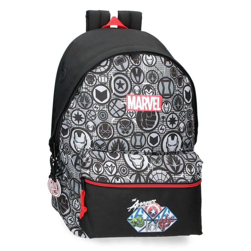 44cm Avengers School -Rucksack mit einem Computerhalter