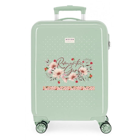 Cabin suitcase Movom Romantic Girl rigid 55cm