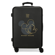 Medium suitcase Mickey Outline 65 cm black