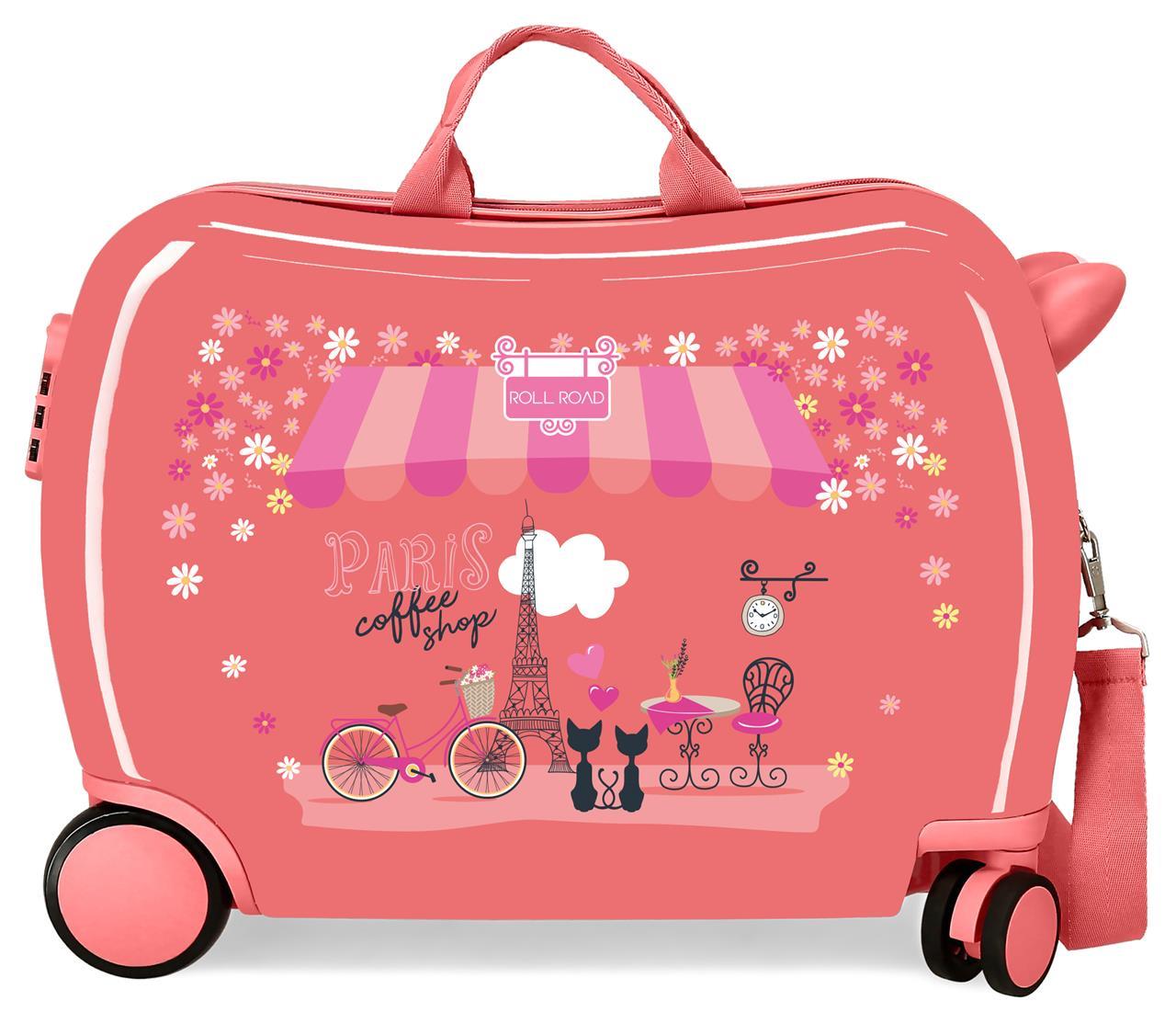 4849821 ABS INF. Kuffert 4 R. (2 MULTI.) 50CM. RR KAFFE
