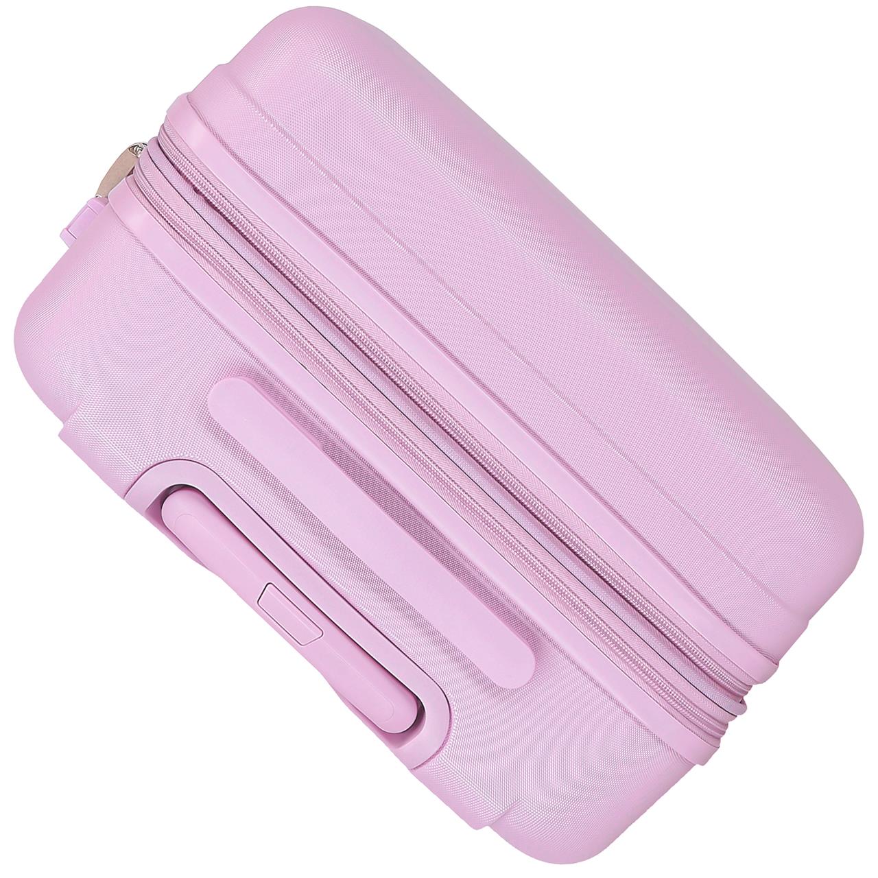 3241441 SET/2 TROLLEY ABS 55-65CM. 4R. MOVOM GOOD DAY LILA