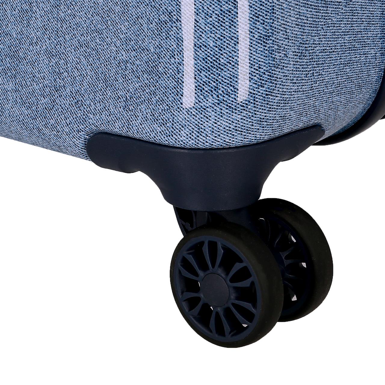3261141 TROLLEY ABS 55CM. 4R. MOVOM SPRING VIBES DENIM