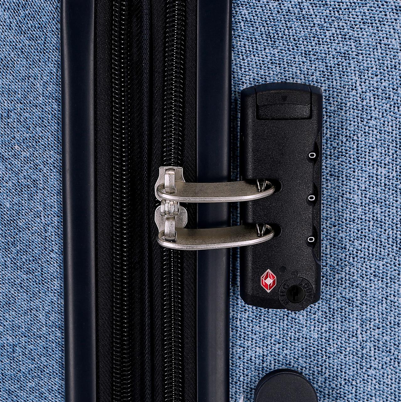 3261241 TROLLEY ABS 65CM.4R MOVOM VIBRES PRINTANIÈRES DENIM