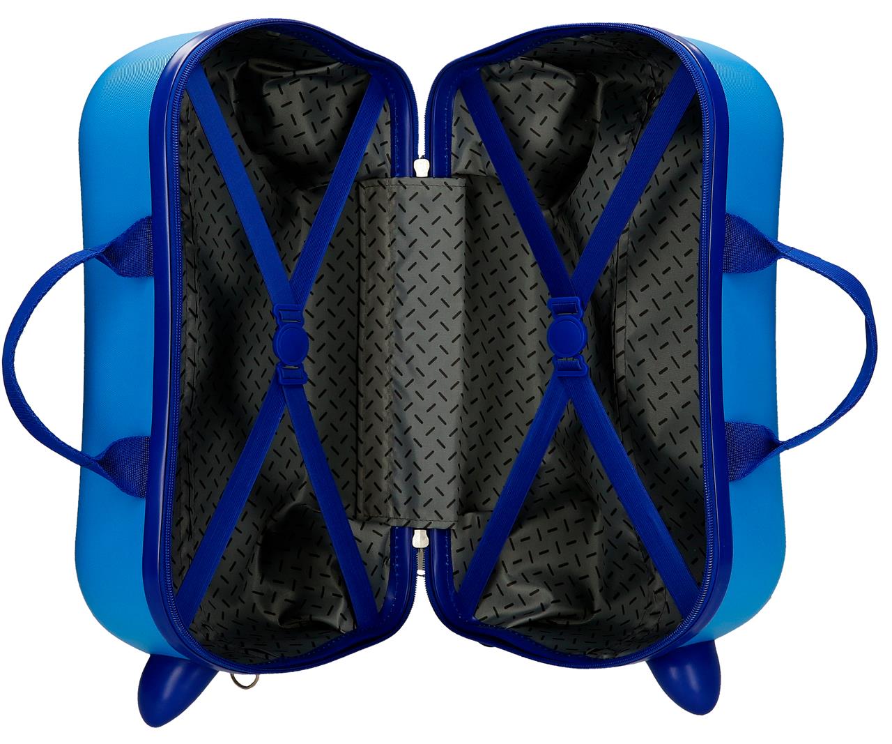 3279842 MALETA INF.ABS 4R.(2 MULTI.) 50CM. MOVOM MONSTERS AZ