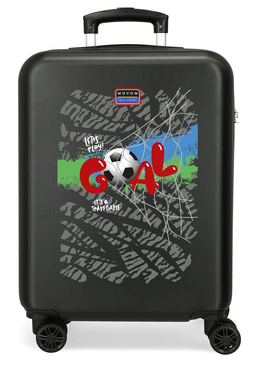 3281141 TROLLEY ABS 55CM. 4R. MOVOM BLACK OFFSIDE