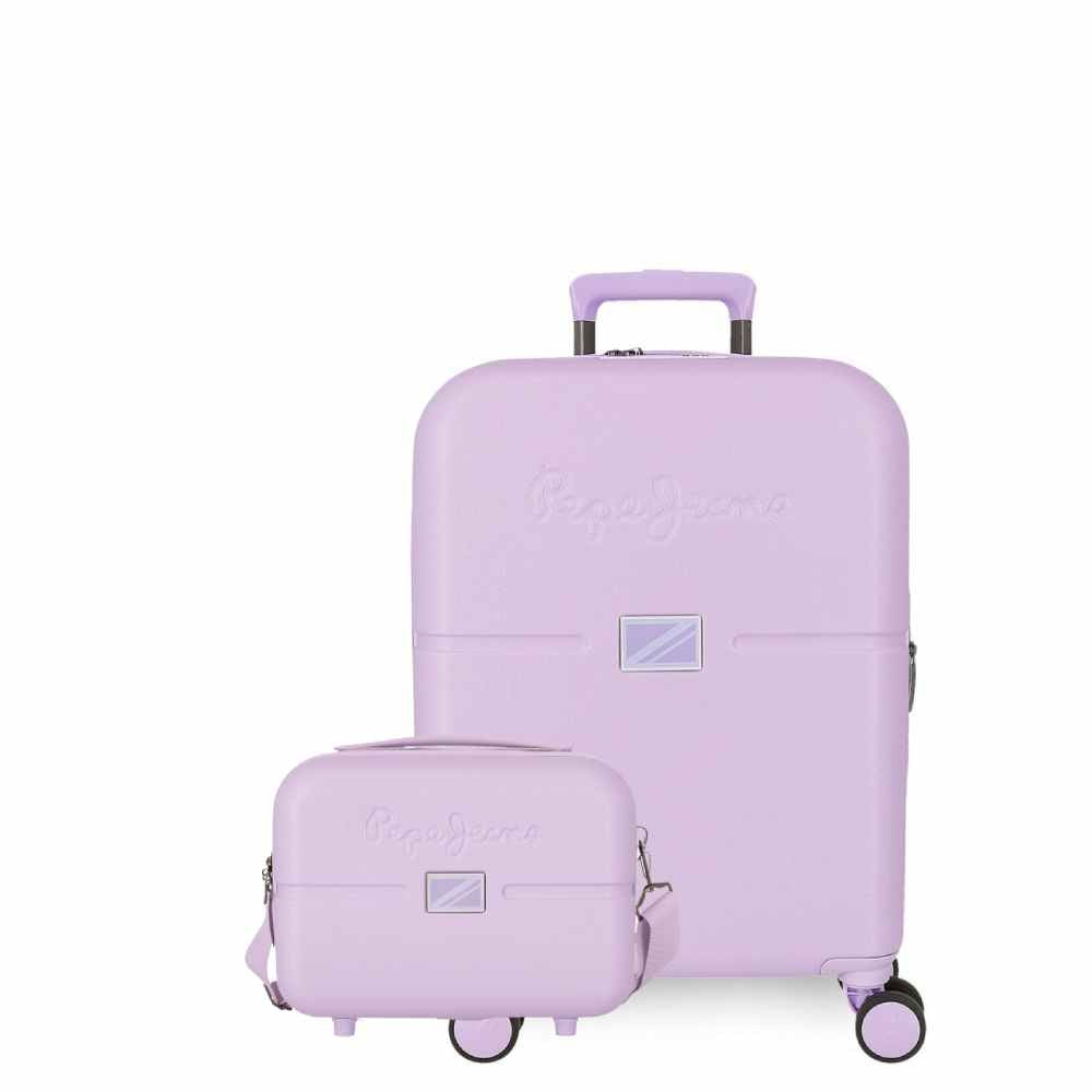 Pack Cabin suitcase + Neceser ACCENT PEPE JEANS