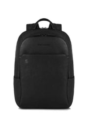 PIQUADRO Small backpack for laptop and IPAD® BLACK Square