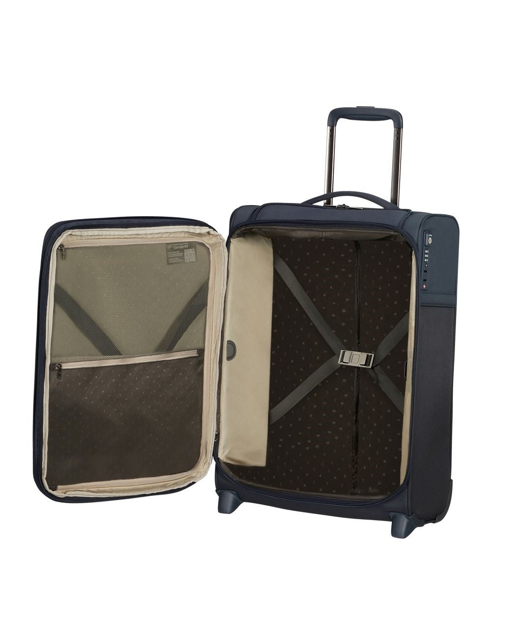 SAMSONITE Valigia da cabina EXTENSIBLE 2 rossi AIREA 55CM