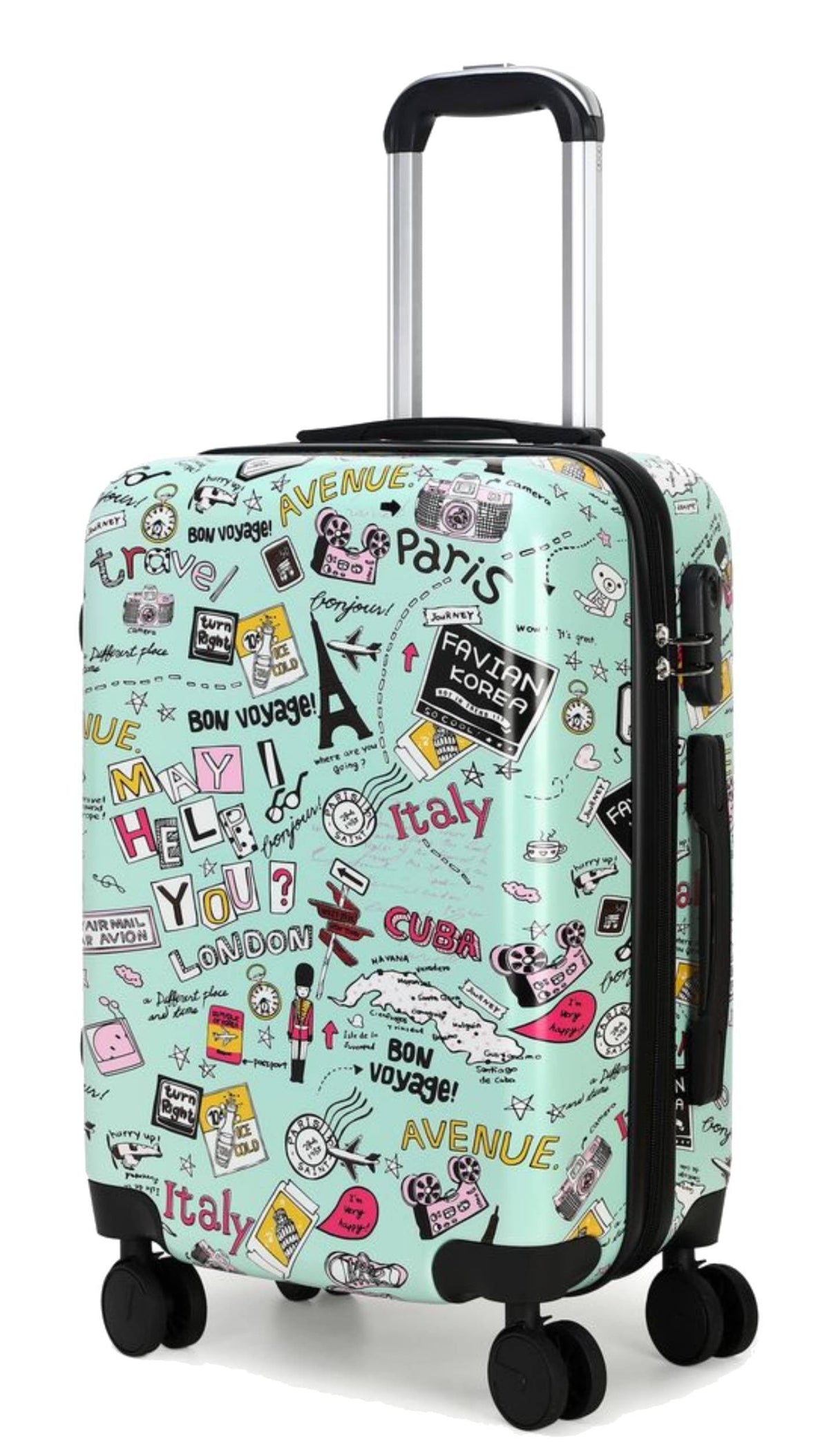 Greenwich Travel suitcase Maracaibo Small size en Maletas Greenwich