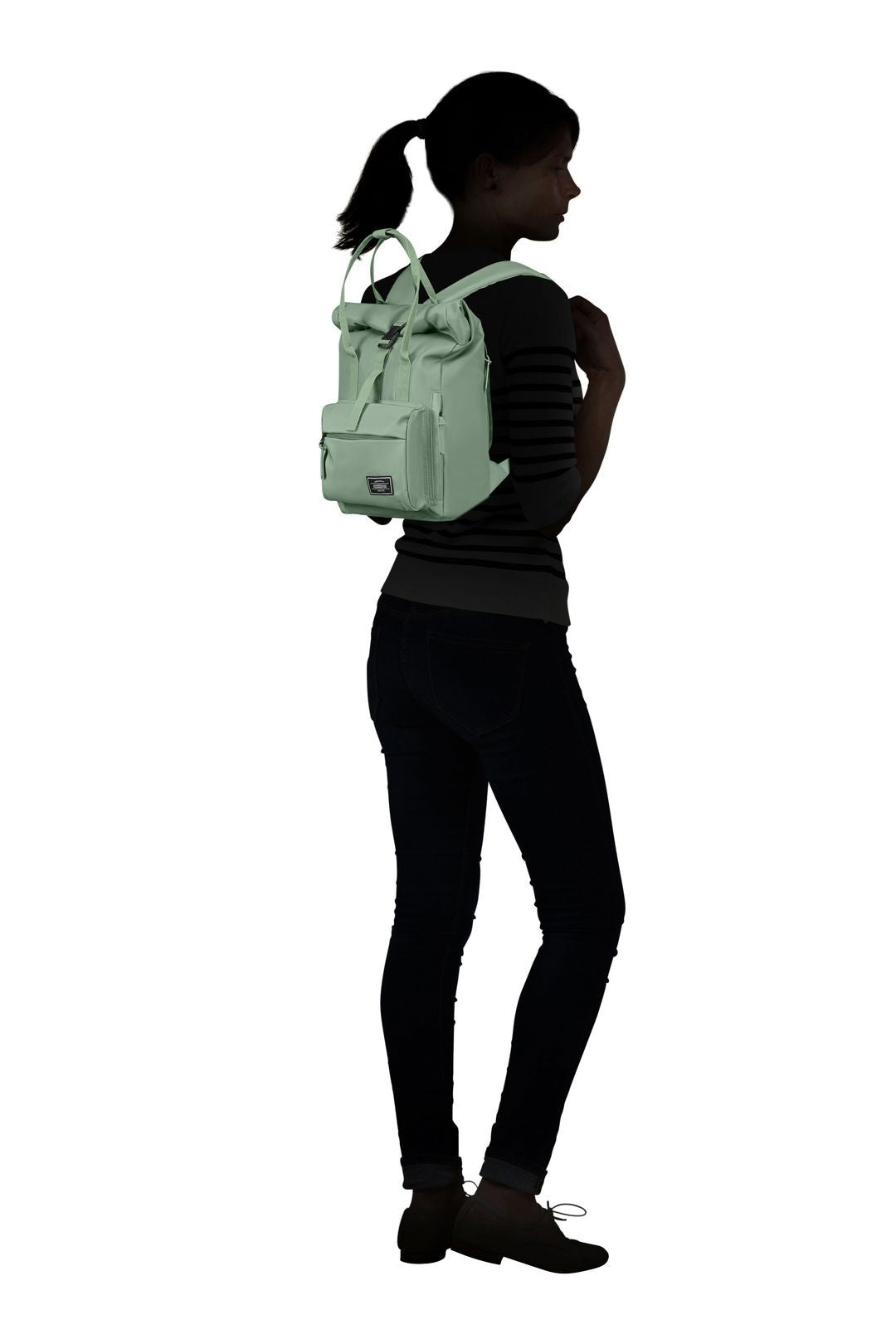 SET AMERICAN TOURISTER Mala de cabine NOVASTREAM SMART E mochila URBAN GROOVE UG16 Verde