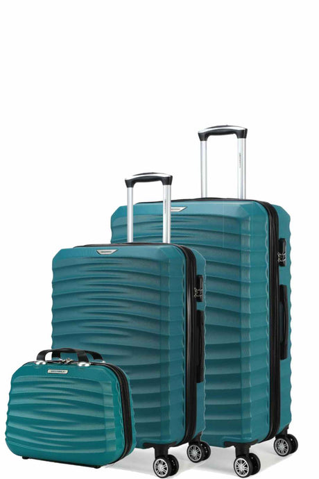 GREENWICH SET Von zwei Koffern und NECESER FEZ