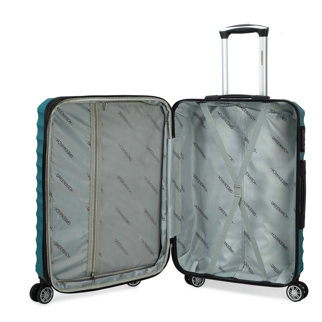 Greenwich Set of 4 pieces Expandable Suitcases and Neceser FEZ