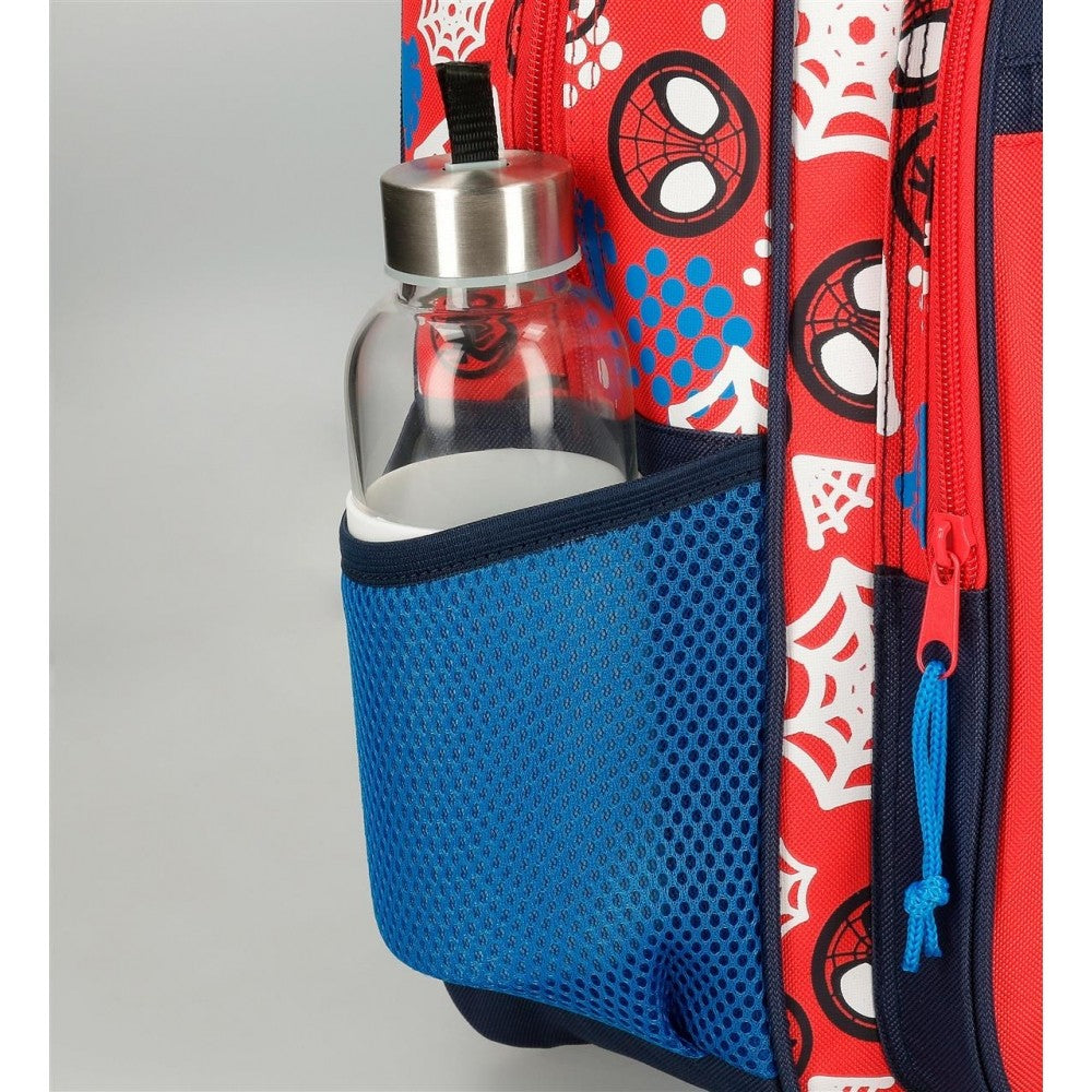 Schul -Rucksack Spidey and friends 40 cm mit Auto