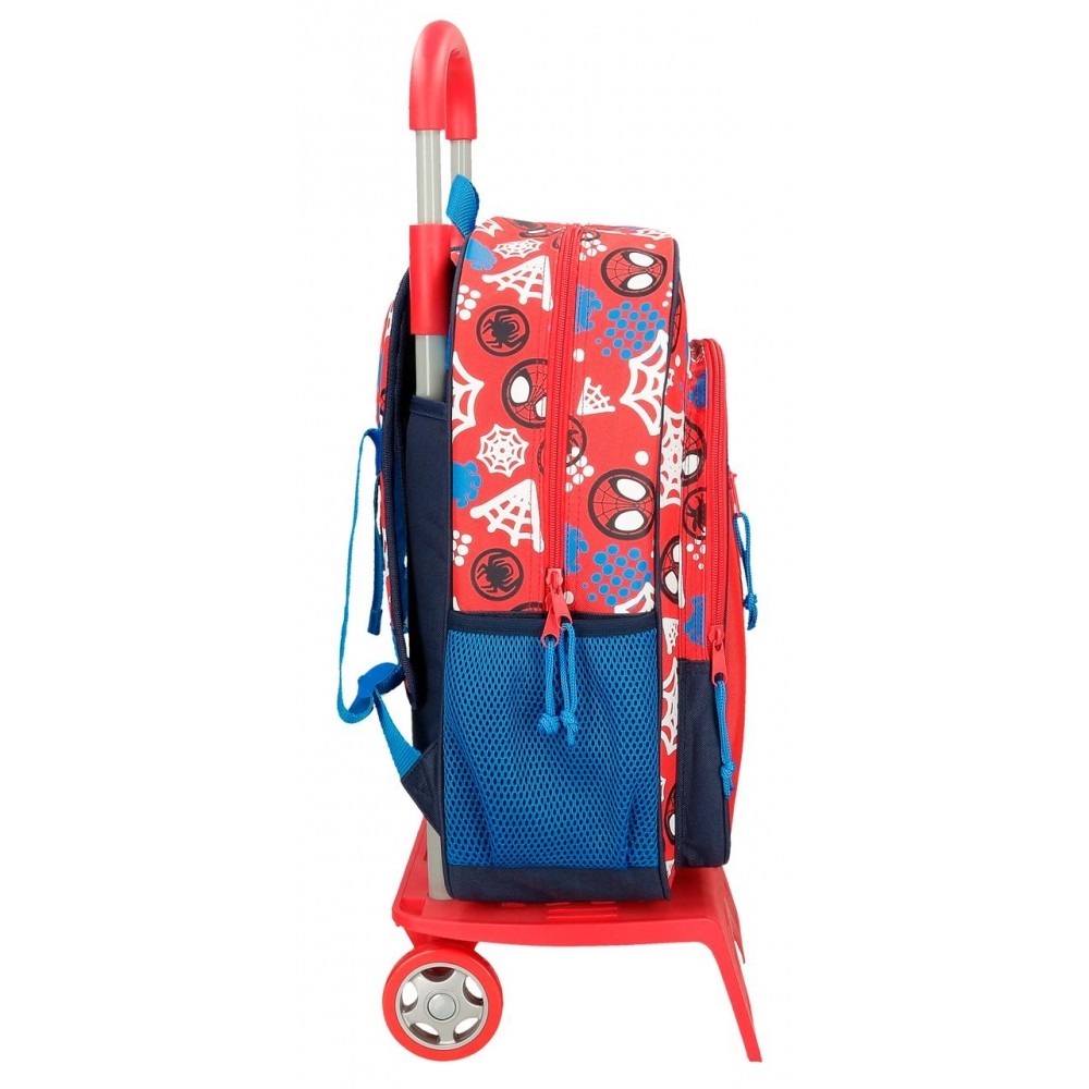 Schul -Rucksack Spidey and friends 40 cm mit Auto