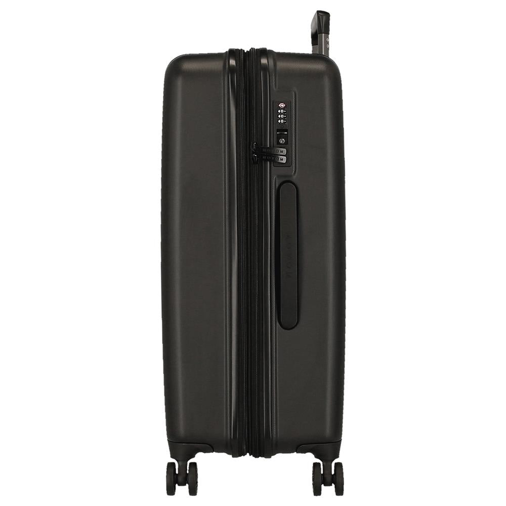 5319361 TROLLEY ABS 78CM. C/EXP. 4R. MOVOM WOOD NEGRO