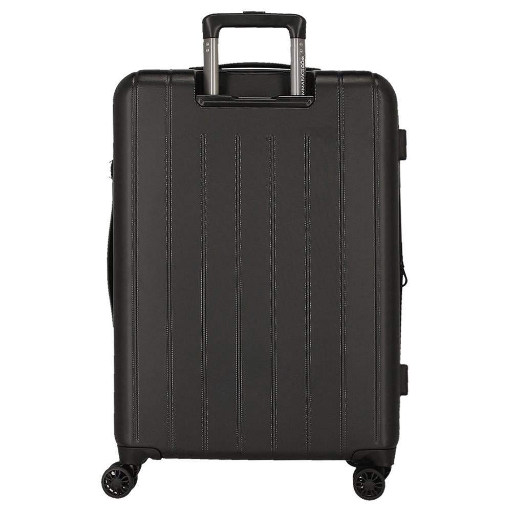 5319361 TROLLEY ABS 78CM. C/EXP. 4R. MOVOM WOOD NEGRO