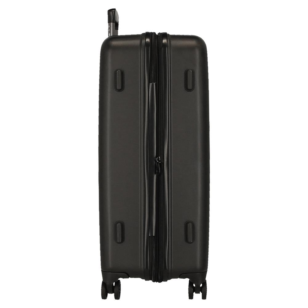 5319361 TROLLEY ABS 78CM. C/EXP. 4R. MOVOM WOOD NEGRO