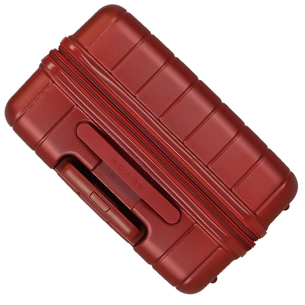 5319366 TROLLEY ABS 78CM. C/EXP. 4R. MOVOM WOOD RED