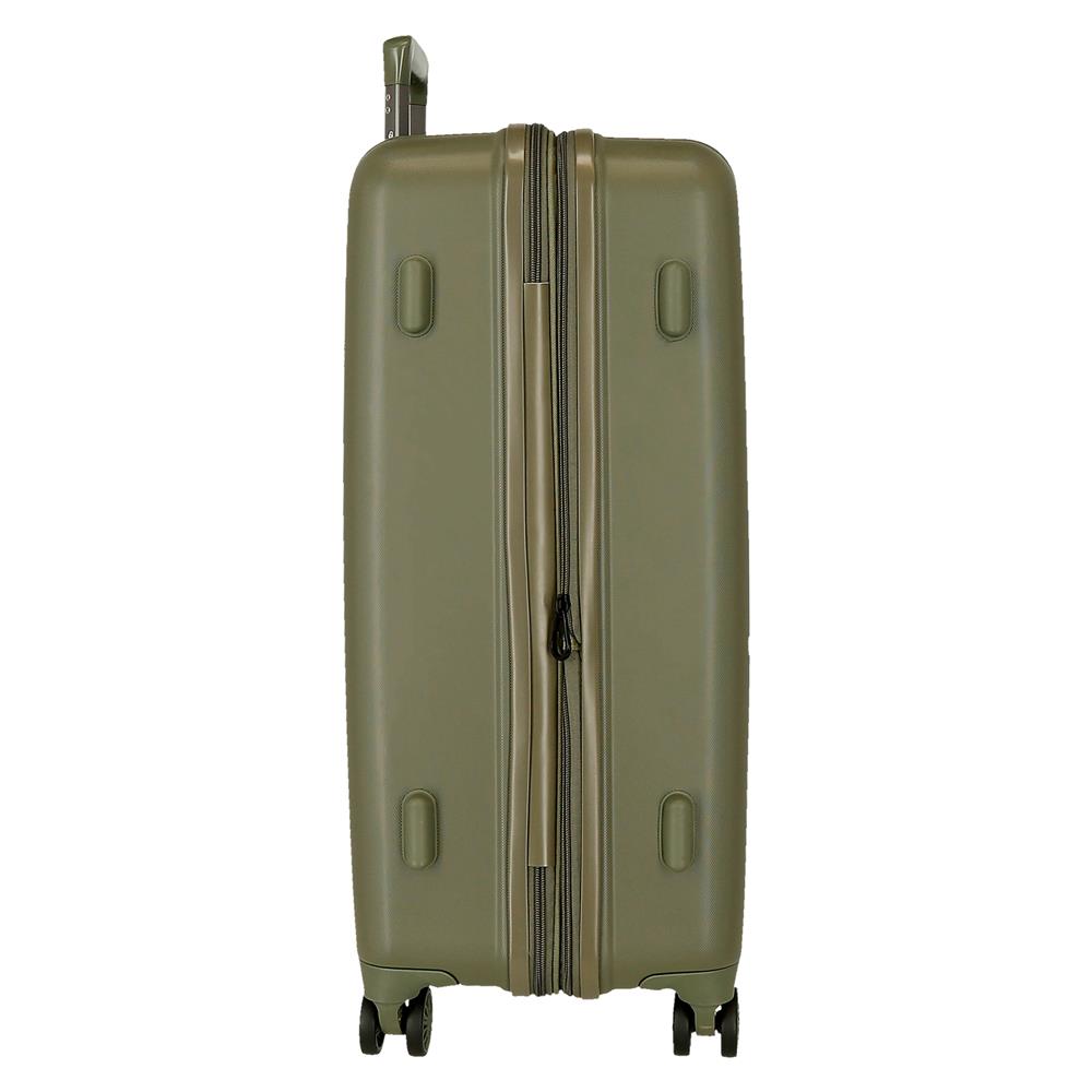 531936A TROLLEY ABS 78CM. C/EXP. 4R. MOVOM WOOD KHAKI