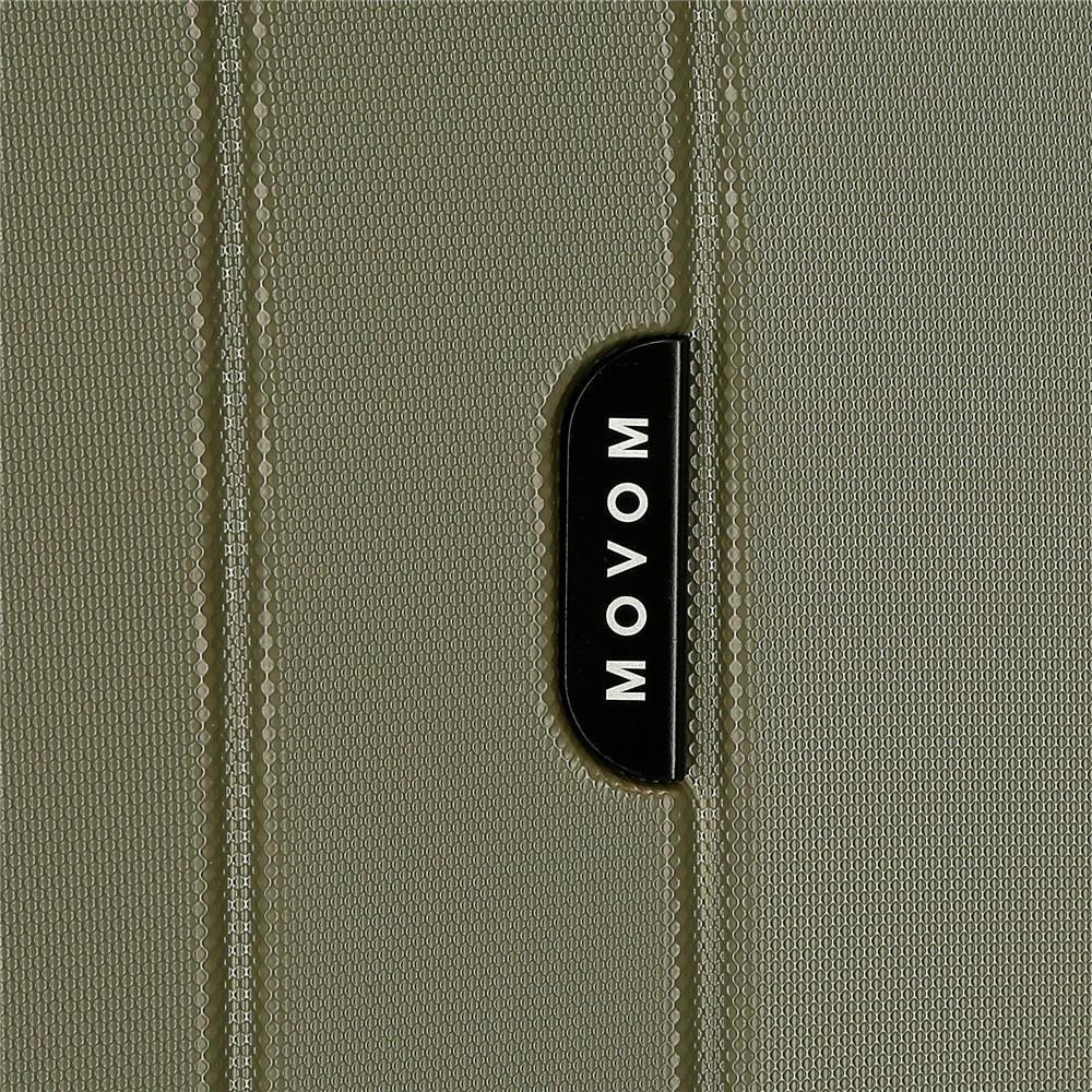 531936A TROLLEY ABS 78CM. C/EXP. 4R. MOVOM WOOD KHAKI