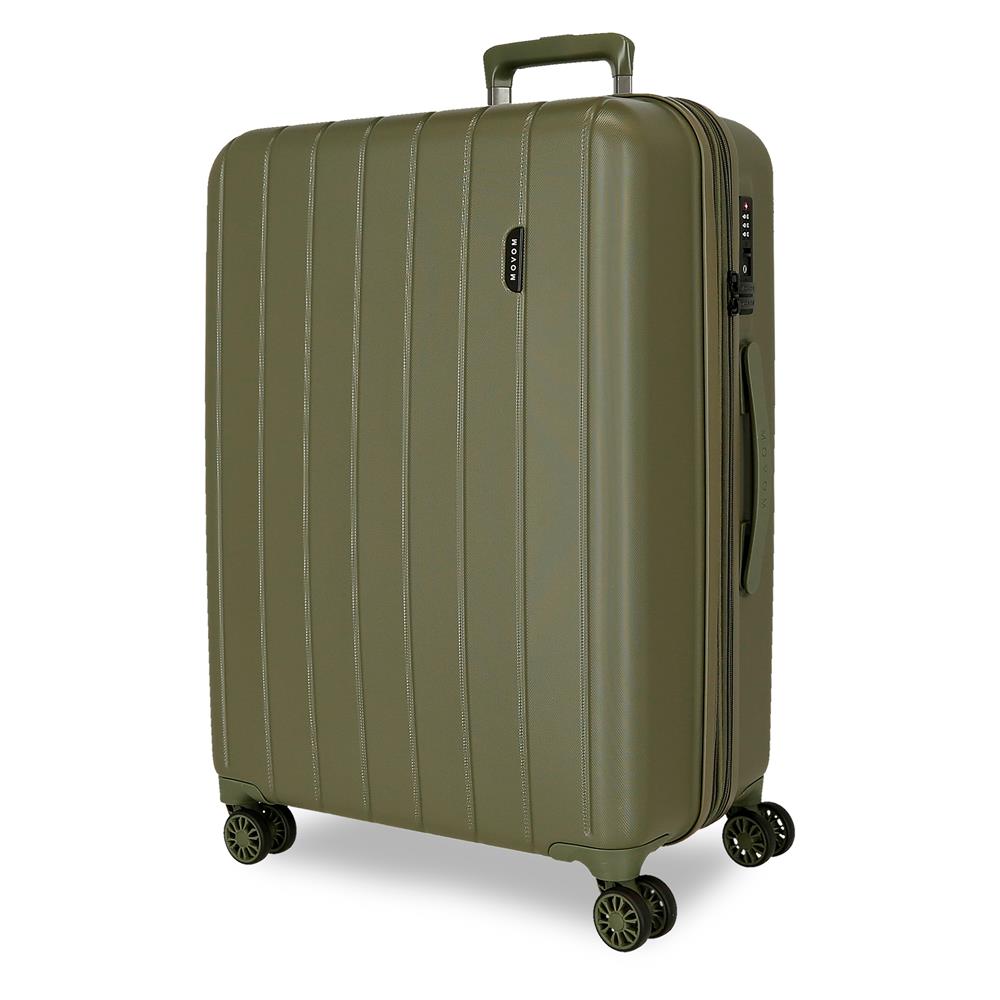 531936A TROLLEY ABS 78CM. C/EXP. 4R. MOVOM WOOD KHAKI