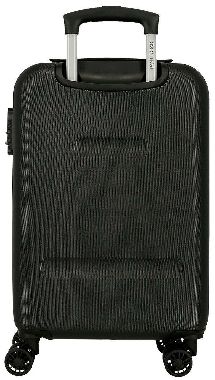 5848660 TROLLEY ABS 55CM. C/EXP. 4R. RR FLEX NEGRO