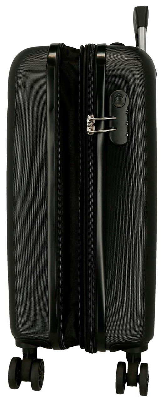 5848660 TROLLEY ABS 55CM. C/EXP. 4R. RR FLEX NEGRO