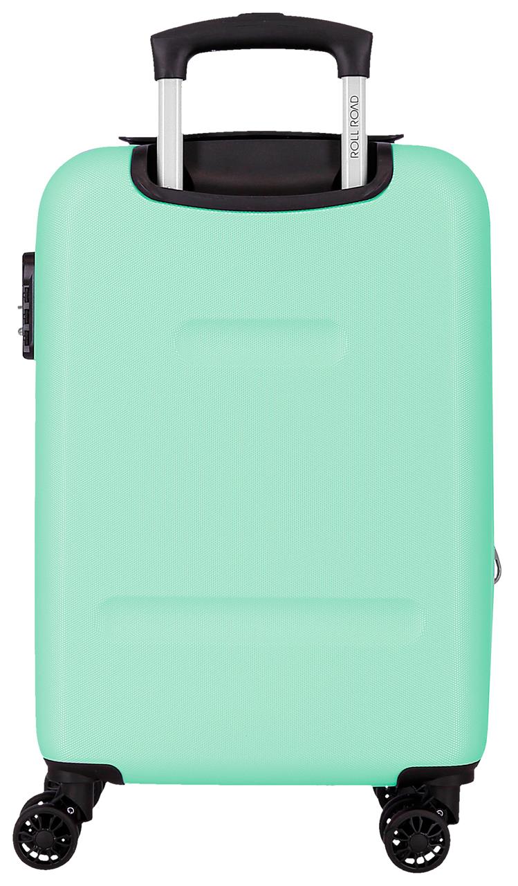 584866B TROLLEY ABS 55CM. C/EXP. 4R. RR FLEX TURQUESA