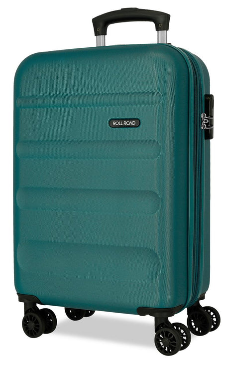 584866I TROLLEY ABS 55CM. C/EXP. 4R. RR FLEX ZIELONY