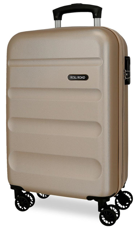 5848669 TROLLEY ABS 55CM. C/ESP. 4R. CHAMPAGNE RR FLEX