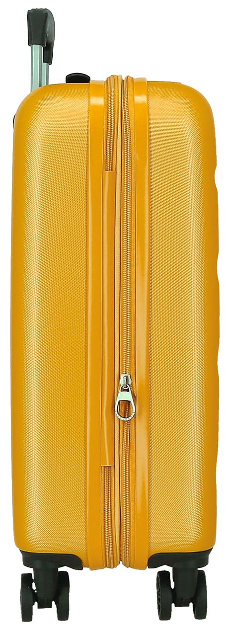 584866D TROLLEY ABS 55CM. C/EXP. 4R. RR FLEX OCHER