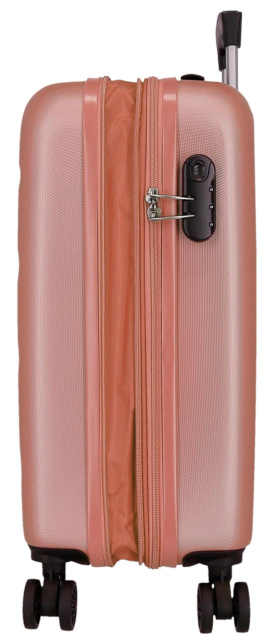 584866C TROLLEY ABS 55CM. C/EXP. 4R. RR FLEX NUDE