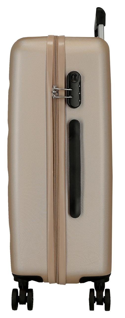 5849369 TROLLEY ABS 75CM. 4R. CHAMPAGNE RR FLEX