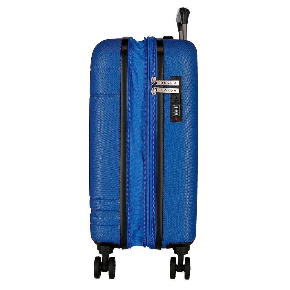 5988662 TROLLEY ABS 55CM. C/EXP. 4R. MOVOM GALAXY MARINO