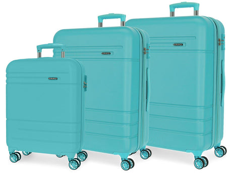 5989465 SET/3 TROLLEY ABS 55-68-78CM. 4R. MOVOM GALAXY TURQUIE