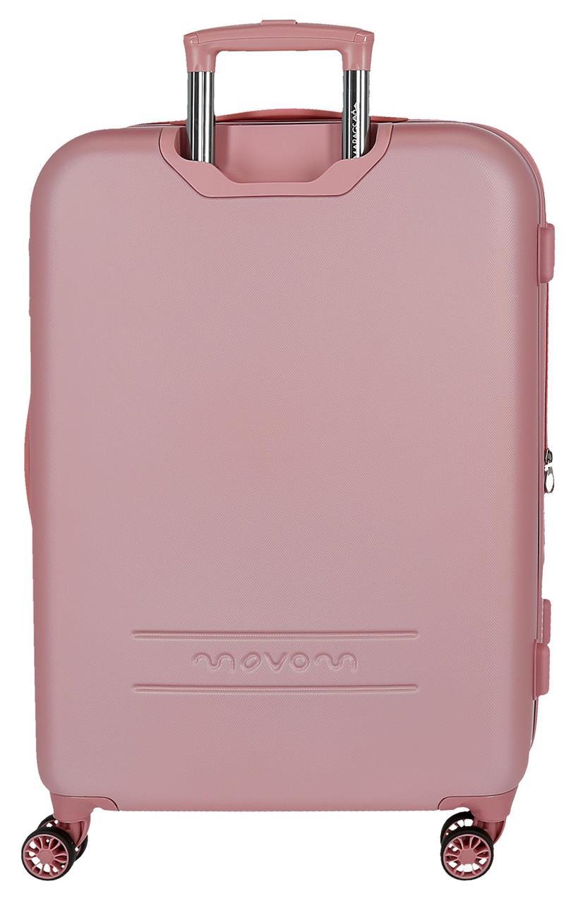 5999365 TROLLEY ABS 80CM. C/EXP. 4R.MOVOM RIGA ROZE