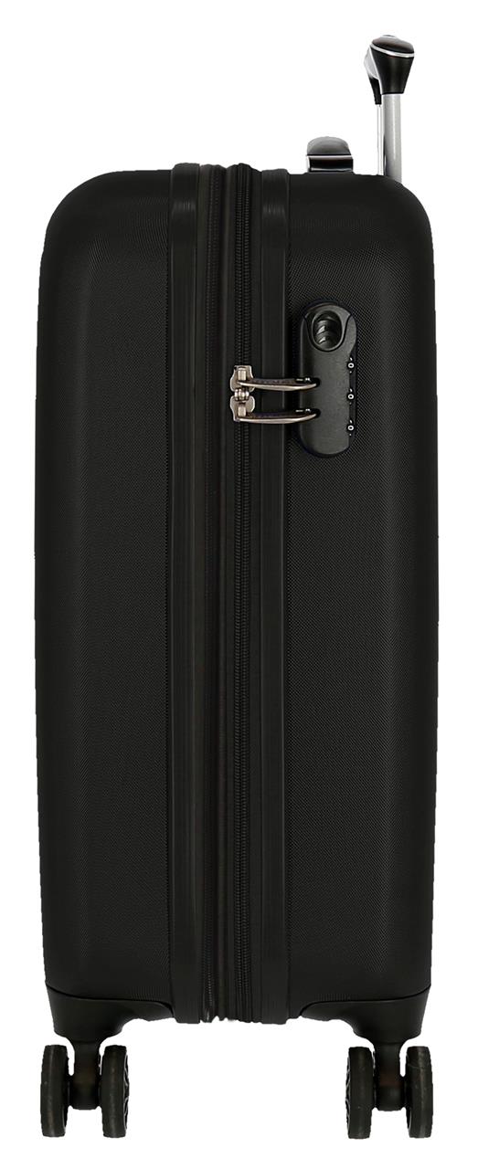 5068621 TROLLEY ABS 55CM. C/EXP. 4R. RR CAMBODGE NOIR