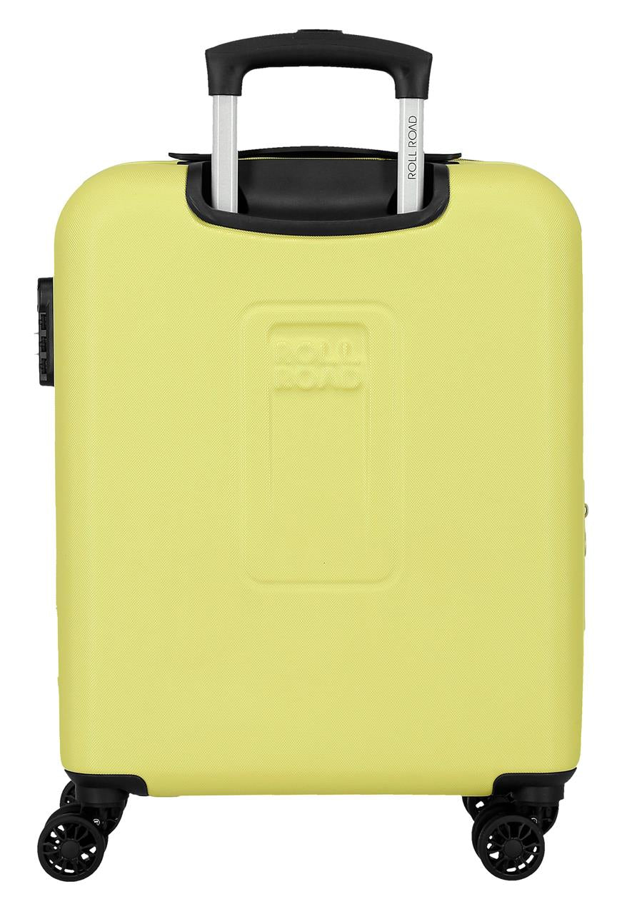 506862F TROLLEY ABS 55CM. C/EXP. 4R. RR CAMBODGE JAUNE