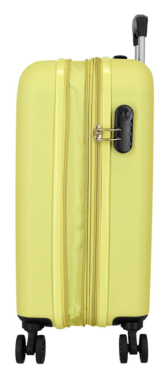 506862F TROLLEY ABS 55CM. C/EXP. 4R. RR CAMBODGE JAUNE