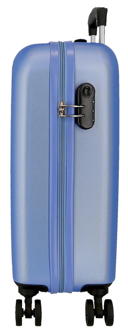 506912A TROLLEY ABS 55CM. 4R. RR CAMBODGE BLEU