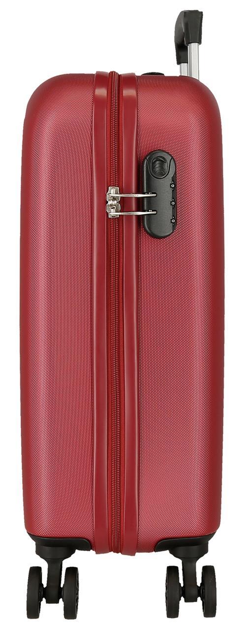 506912B TROLLEY ABS 55CM. 4R. RR CAMBOYA GRANATE