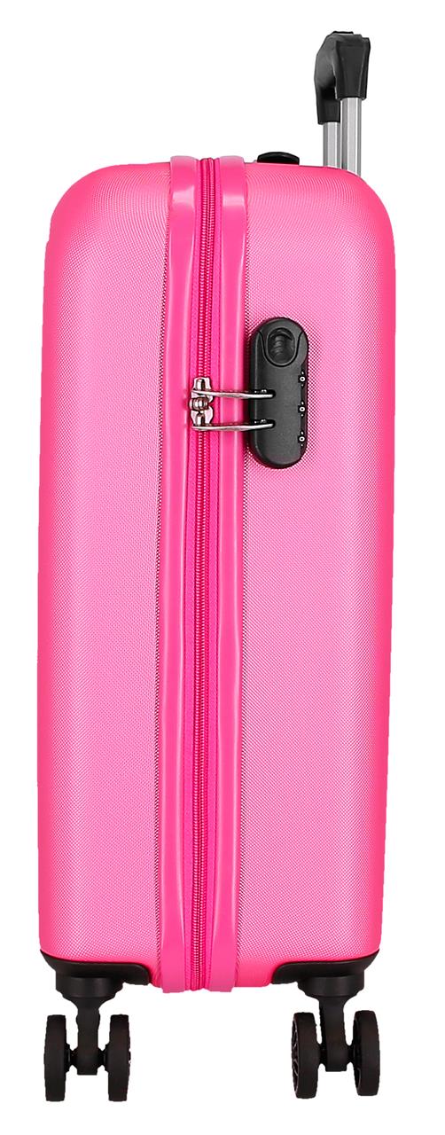 506912E TROLLEY ABS 55CM. 4R. RR CAMBODIA LIGHT PINK