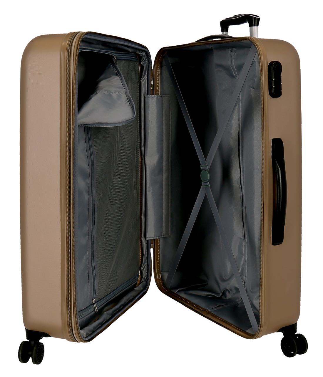 5069222 TROLLEY ABS 65CM. C/EXP. 4R. RR KAMBODŻA SZAMPAN