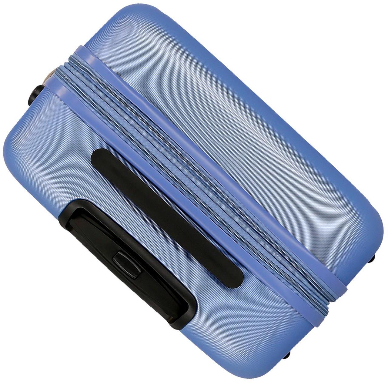 506952A SET/2 TROLLEY ABS 55-68CM.4R.CAMBOYA Blue