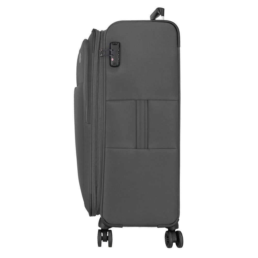 5318823 TROLLEY PES 77CM. 4R. MOVOM ATLANTA GRIJS