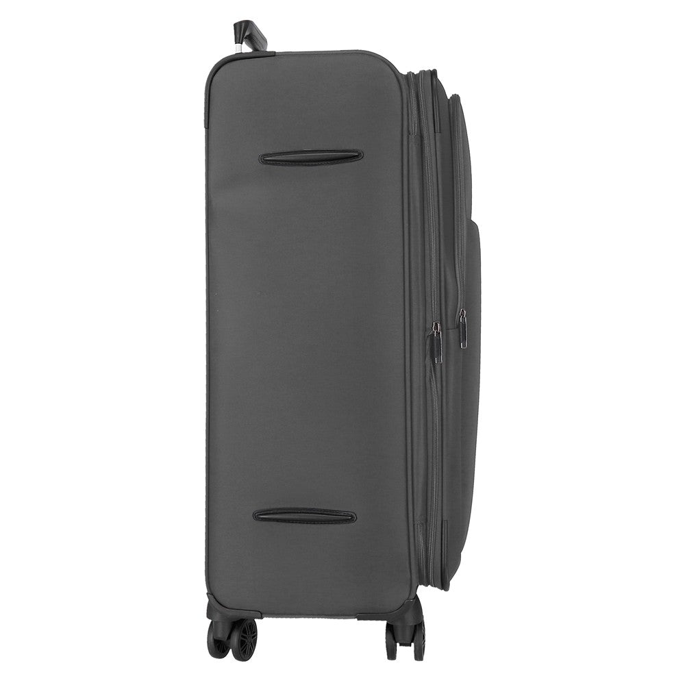 5318823 TROLLEY PES 77CM. 4R. MOVOM ATLANTA GRIJS