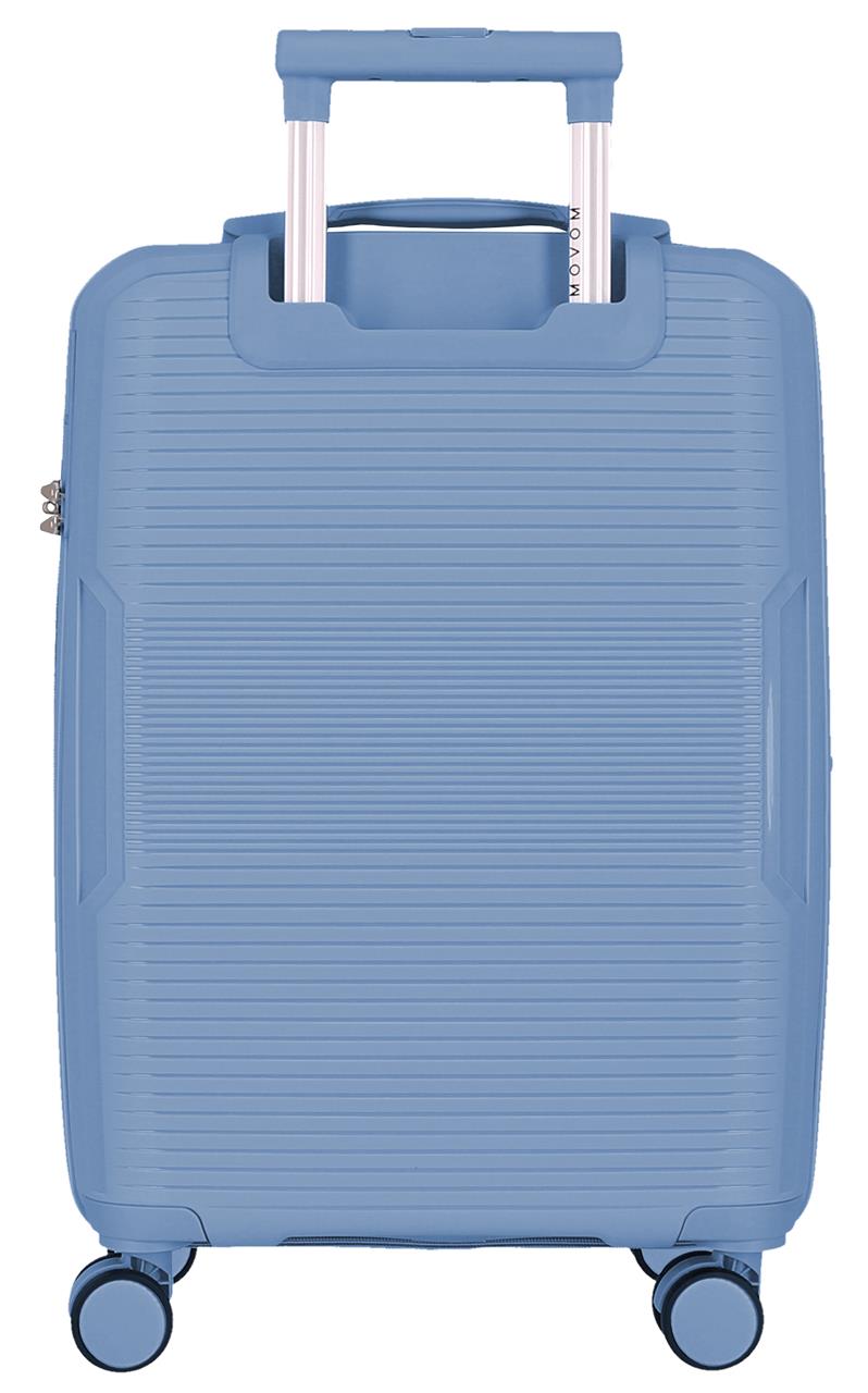 532862B TROLLEY PP 55CM. C/EXP. 4R. MOVOM INARI HELLBLAU