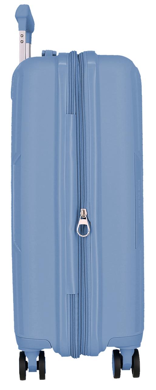 532862B TROLLEY PP 55CM. C/EXP. 4R. MOVOM INARI HELLBLAU